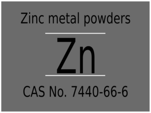 Poudres de zinc métal