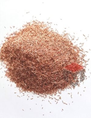 Granulés de cuivre 0,300 mm - 4 mm / Cu min. 99,9%.