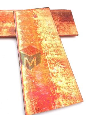 Anode de cuivre 500x200x12mm 10,200kg Cu min 99.99%